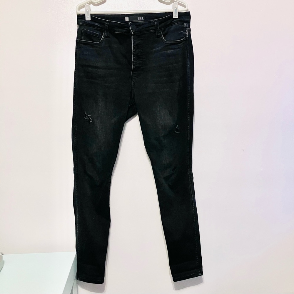 Kut From the Kloth Charcoal/Black Denim Jeans